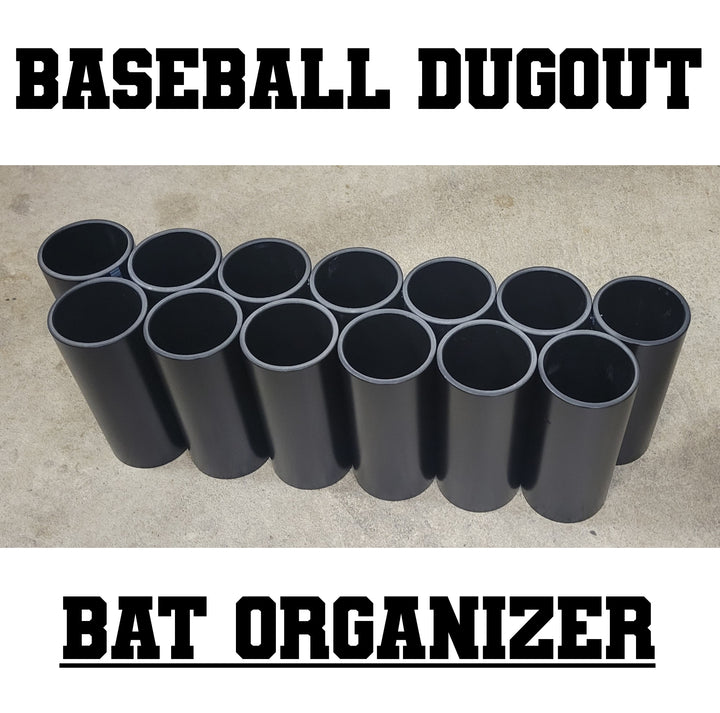 BatStow® Baseball Bat Display Rack 13 Bat