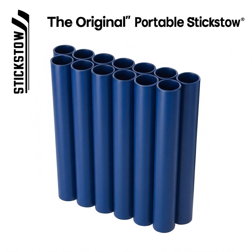 Blue Stickstow Original hockey stick organizer