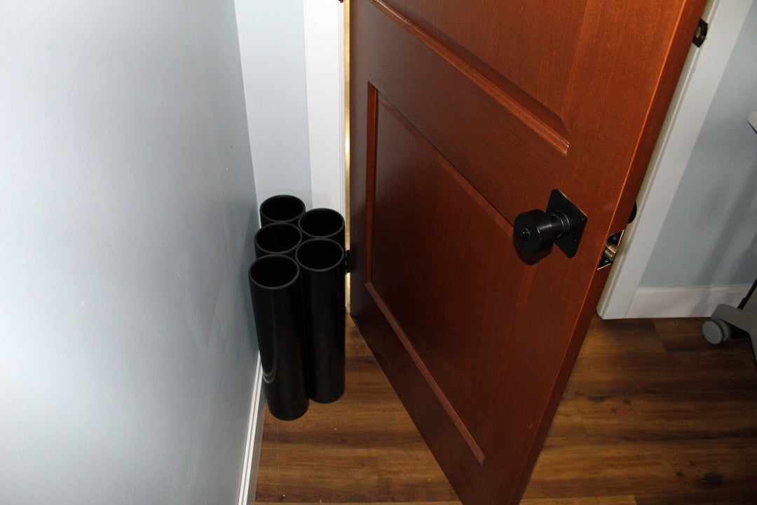 Players Free Standing Hockey Stick Rack for 10 - 20 Sticks Set Anywhere - Stickstow