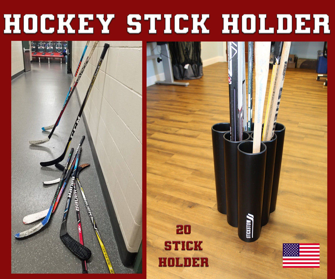 The Pro: Hockey Stick Stand - Up Organizer - Stickstow